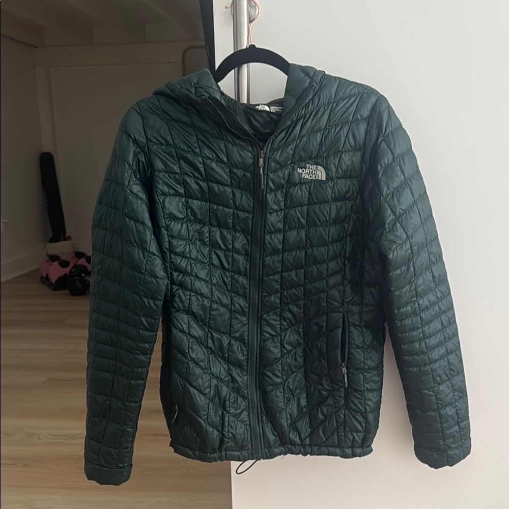 The North Face Dark Green Hooded Jacket